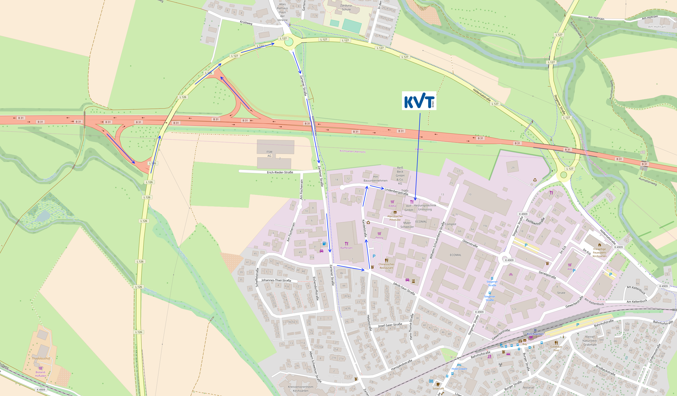 OpenStreetMap_KVT_GmbH_Kirchzarten