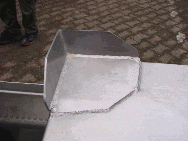 KVT stainless steel vat for red wine mash KVT-Gaerbehaelter